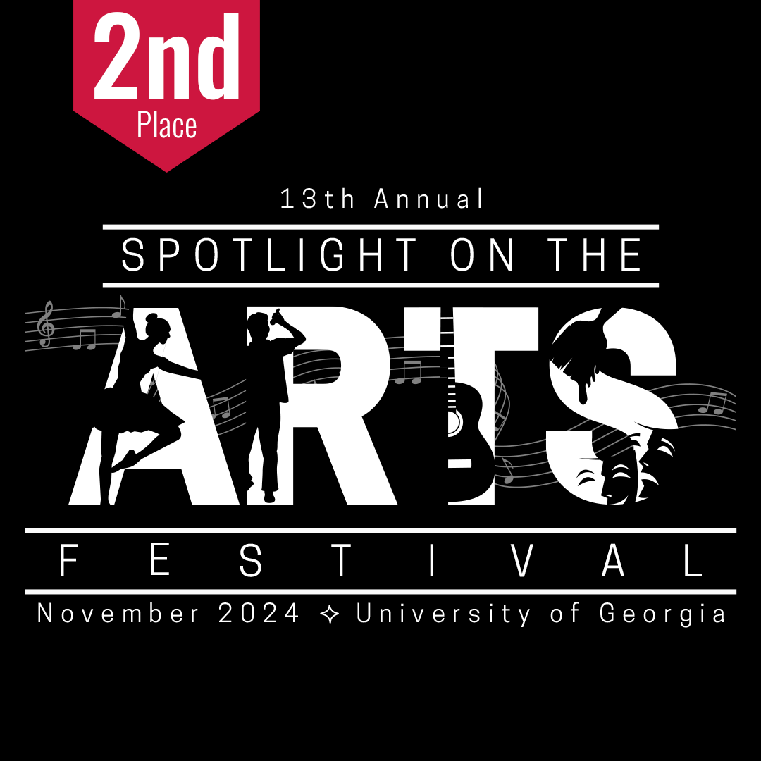 2nd place 2024 Spotlight on the Arts design by Sims Alligood